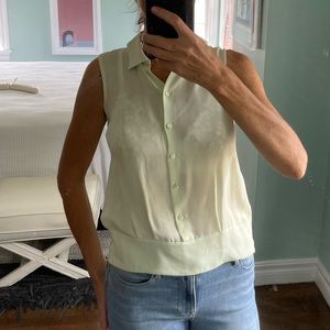 Theory Silk Blouse. LNWT